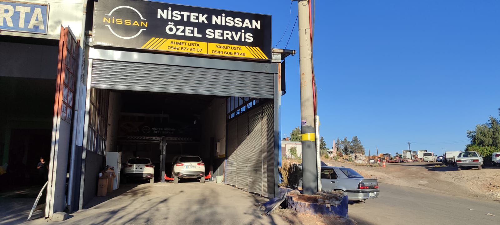 Nistek Otomotiv Dükkan Dışı Görünüm